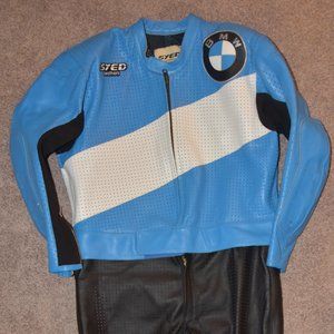 BMW Perforated Leather Motorcycle Suit by SYED Men's  48